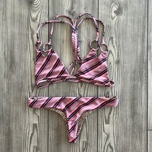 ACACIA SET in Retro Stripe